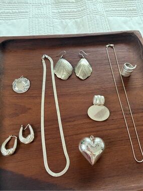 Sterling silver jewelry lot